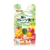 【ヤクルトヘルスフーズ】朝のフルーツ青汁 7gx15袋入（粉末タイプ) | ケンコーエクスプレス