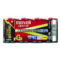 maxell アルカリ乾電池 ボルテージ 単1形 4本 シュリンクパック入 LR20(T) 4P | ケンコーエクスプレス