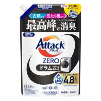 花王 アタックZERO ドラム式専用 つめかえ用 1460g(詰め替え 詰替え 洗濯洗剤 消臭) | ケンコーエクスプレス