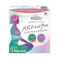 【あわせ買い2999円以上で送料無料】アース製薬 バスロマン メディテーションタイム くつろぎアロマ&amp;おやすみアロマ 12包 2種アソート 入浴剤 | ケンコーライフ ヤフー店