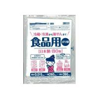 【あわせ買い2999円以上で送料無料】ワタナベ工業 R-26食品用ポリ袋80枚入り(ゴミ袋・透明・日用品) | ケンコーライフ ヤフー店