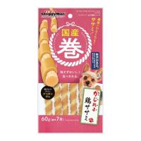 【あわせ買い2999円以上で送料無料】ドギーマン 国産巻 かじれる鶏ササミ 60g 標準7本 ドッグフード | ケンコーライフ ヤフー店