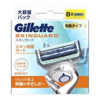 【あわせ買い2999円以上で送料無料】P&amp;G ジレット スキンガード パワー 替刃 8B 8個入 | ケンコーライフ ヤフー店