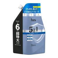 【あわせ買い2999円以上で送料無料】P&amp;G h&amp;s エイチアンドエス 5in1 クールクレンズ シャンプー つめかえ 超特大サイズ 1750g | ケンコーライフ ヤフー店