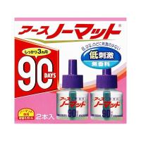 【あわせ買い2999円以上で送料無料】アース ノーマット 90日用 取替えボトル 無香料 2本入 | ケンコーライフ ヤフー店