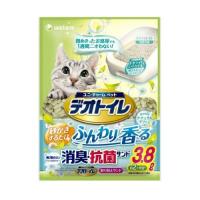 【あわせ買い2999円以上で送料無料】1週間消臭・抗菌デオトイレ ふんわり香る消臭・抗菌サンド ナチュラルグリーンの香り 3.8L | ケンコーライフ ヤフー店