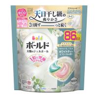 (送料無料・まとめ買い×3個セット)P&amp;G ボールド ジェルボール ホワイトティー &amp; フローラルの香り つめかえ テラジャンボサイズ 86個入り | ケンコーライフ ヤフー店