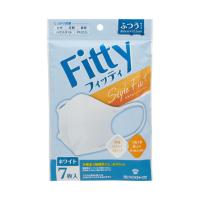 (送料無料・まとめ買い×10個セット)タマガワエーザイ Fitty フィッティ スタイルフィットプラス 立体 ふつう ホワイト 7枚入 | ケンコーライフ ヤフー店