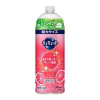 【あわせ買い2999円以上で送料無料】花王 キュキュット ピンクグレープフルーツの香り つめかえ用 700mL 食器用洗剤 | ケンコーライフ ヤフー店