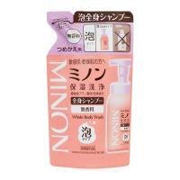 (あわせ買い2999円以上で送料無料)第一三共 ミノン 全身シャンプー泡タイプ 詰替 400ml | ケンコーライフ ヤフー店