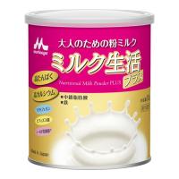 【送料無料・まとめ買い×6個セット】森永乳業 ミルク生活 プラス 缶タイプ 300g 大人用粉ミルク | ケンコーライフ ヤフー店