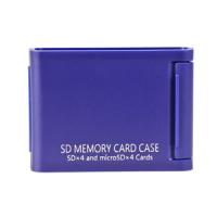 即配 SDメモリーカードケースAS 4枚収納 ASSD4BU (ブルー) ケンコートキナー KENKO TOKINA | ケンコー・トキナー ヤフー店