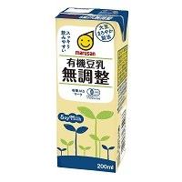 【まとめ買い価格】有機豆乳 無調整（小）200ml×24本セット【マルサンアイ】＋お楽しみサンプル2包プレゼント | 健康サポート専門店