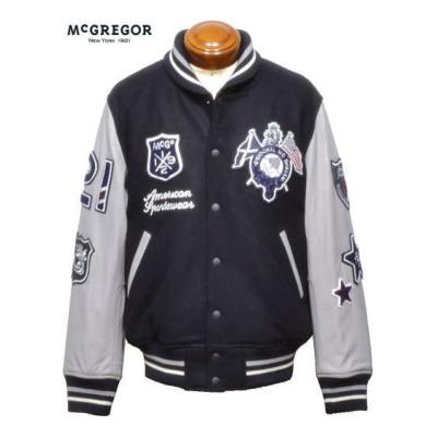 スタジャン レザー（McGREGOR）（サイズ（S/M/L）：L）のおすすめ人気