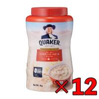 クエーカー インスタントオートミール オリジナル 1kg 12個 QUAKER オーツ麦 えん麦 | keyroom