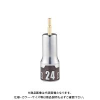 KTC インパクトドライバ用ソケットビット 難攻不落(六角) 24mm BZP63-24 | 工具屋 まいど!