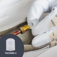 タスコ TASCO オネジ用フレアキャップ ネジ込ミ式 1/4フレアメス 10個入 TA636BD-2 タスコ TASCO | 工具屋 まいど!