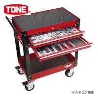 (直送品)前田金属工業 トネ TONE 9.5mm(3/8”) 63pcs メカニック用 ワークキャビンセット レッド TCA380 | 工具屋 まいど!