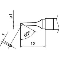 白光 こて先 1C型 T36-C1 | 工具屋 まいど!