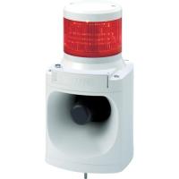 パトライト LED積層信号灯付き電子音報知器 色:赤 LKEH-120FA-R | 工具屋 まいど!