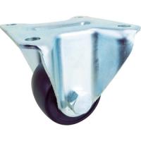 ユーエイ プレート式 固定 低床キャスター 強化ナイロン 車輪径75mm Hタイプ UHR型 取付寸法78×78 UHR-75GFB | 工具屋 まいど!