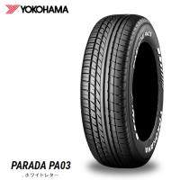 送料無料 ヨコハマ ホビー 【1本単品 新品】 YOKOHAMA PARADA PA03 (WH) パラダ ピーエーゼロサン 215/65R16 109/107S | カーライフサポートジャパン