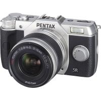 PENTAX デジタルミラーレス一眼 Q10 ズームレンズキット [標準ズーム 02 STANDARD ZOOM] シルバー Q10 LENSKIT | Kハートサプライ商店