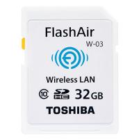 東芝(TOSHIBA) 無線LAN搭載SDHCカード32GB Class10 FlashAir W-03 SD-R032GR7AL03A | Kハートサプライ商店