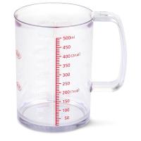 貝印 KAI 液だれしにくい どこでも注げる 耐熱 計量カップ 500ml 食洗機対応 クリア KAI KITCHEN 日本製 DH8126 | きちべい