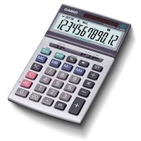 カシオ 本格実務電卓 12桁 グリーン購入法適合 ジャストタイプ JS-200W-N | Kichibei店