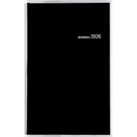 146 ビジネス手帳〈小型版〉7 高橋書店 2026年版 黒 ウィークリー 手帳判 | Kichibei店