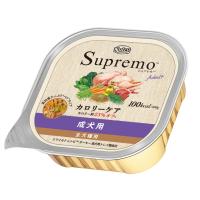 nutro ニュートロ シュプレモ カロリーケア 成犬用 トレイ 100g×24個(まとめ買い) ドッグフード | キチベイ