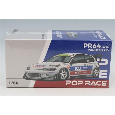 POP RACE 1/64 パンデム EG6 ホワイト LA限定エディション : キッド
