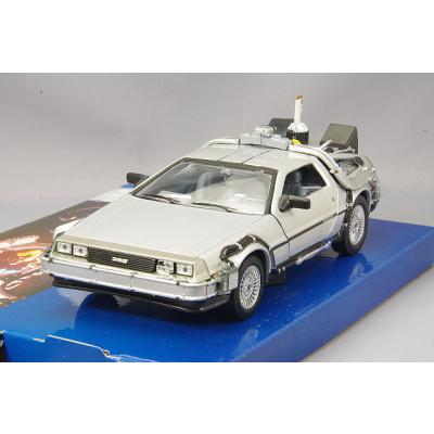 バック・トゥ・ザ・フューチャー WELLY デロリアン I .II.IIIセット Welly 1:24 DeLorean Time Machine Back to the Future II 22441