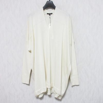 pas de calais - 未使用 24SS pas de calais パドカレ コットン カシミヤ Vプルオーバーニット セーター 36サイズ 13-40-2463-250 ナチュラル レディース 古着 中古 USED pas de calais 未使用 24SS パドカレ コットン カシミヤ Vプル