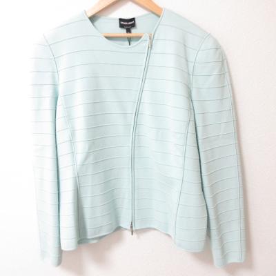 Giorgio Armani ノーカラージャケット 38 d0cb9d365068aedcfb18d51431266b