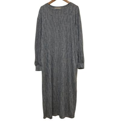 【新品未使用】ミナペルホレン　ロングワンピース　Mサイズ　stamp scape 新品未使用】ミナペルホレン ロングワンピース Mサイズ stamp scape