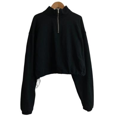 美品 FR2 エフアールツー ハーフジップ クロップド スウェットシャツ トレーナー サイズF ブラック レディース 古着 中古 USED fr2 トレーナーのおすすめ人気商品一覧 通販 - Yahoo!ショッピング