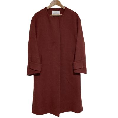 【専用】ユナイテッドアローズ　アンゴラ混ガウンコート　ブラウン UNITED ARROWS（ユナイテッドアローズ）の「ダブルブレスト ガウン