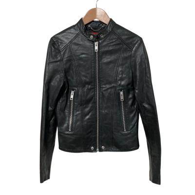 【即購入可】DIESEL 本革 レザージャケット XS レディース可 DIESEL（ディーゼル） レディース ブルゾン ブランド レザージャケット