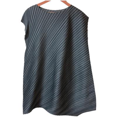 【極美品】プリーツプリーズ　イッセイミヤケ　セットアップ　ブラック　サイズL PLEATS PLEASE ISSEY MIYAKE - 極美品 プリーツプリーズ