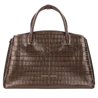 ⭐️未使用級⭐️ イアクッチ レザートートバッグ ショルダー 2way ブラック IACUCCI イアクッチ レザートートバッグ ブラック イタリア製 - メルカリ