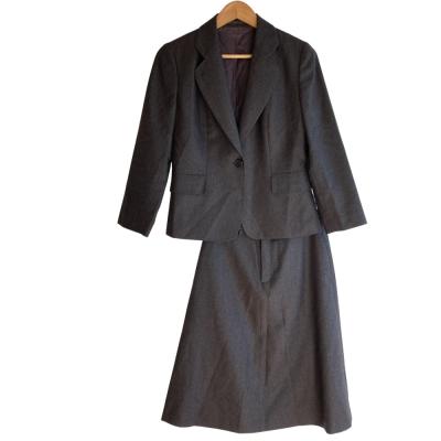 マーガレットハウエル ロングスカート セットアップ スーツ ウール マーガレットハウエル】ウールスカートスーツセットアップ☆ストライプ