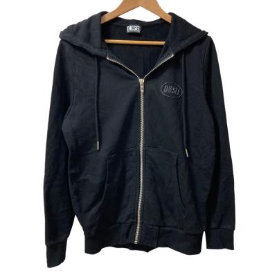 DIESEL メンズパーカー（ジップ、ボタン：ジップアップ）｜トップス