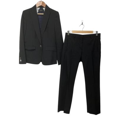 Paul Smith BLACK レディース スーツ ストライプ ブラック 42 ストライプスーツ レディース（Paul Smith BLACK／レディーススーツ