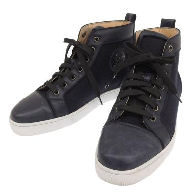 【美品】クリスチャン・ルブタン 白 x 黒 スニーカー 37 24cm Christian Louboutin/クリスチャン ルブタン_Men通販 | Trailnrun