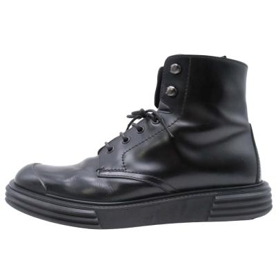 PRADAプラダ　レザーブーツ　ブラック　サイズ25〜26cm相当 楽天市場】PRADA プラダ ブーツ シューズ 2TG242B4L ブラッシュド