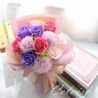 ソープフラワー 花束 ブーケ 誕生日 フラワー ギフト 選べる5色