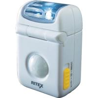 ムサシ RITEX 乾電池式LEDマイクロセンサーライト 防雨型 ASL-010 | BRAND BRAND