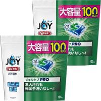 [ケース販売] [大容量] ジョイ ジェルタブ PRO W除菌 食洗機用洗剤 100個×2袋 | BRAND BRAND